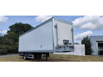 Closed box semi-trailer