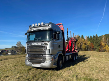 Timber truck, Crane truck SCANIA R560: picture 4 Timber truck, Crane truck SCANIA R560: picture 4