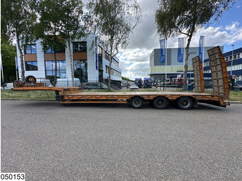 Low loader semi-trailer ASCA Lowbed 48.000 KG, Steelsuspension: picture 3