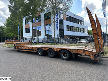 Low loader semi-trailer ASCA Lowbed 48.000 KG, Steelsuspension: picture 4