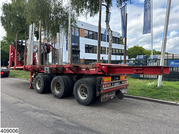 Timber semi-trailer Billaud Chassis Wood transport, Jonsered, Extendable.: picture 3