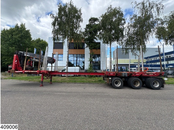 Timber semi-trailer Billaud Chassis Wood transport, Jonsered, Extendable.: picture 2