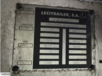 Dropside/ Flatbed trailer Lecitrailer Middenas: picture 4