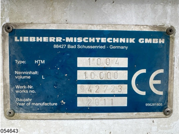 Concrete mixer semi-trailer Liebherr Betonmixer Liebherr 10m3: picture 5