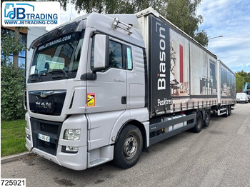 Curtain side truck MAN TGX 26.480