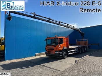 Dropside/ Flatbed truck SCANIA P 410