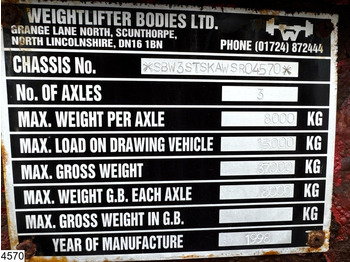 Container transporter/ Swap body semi-trailer Weight Lifter Container chassis Twistlocks, 30 FT: picture 4 Container transporter/ Swap body semi-trailer Weight Lifter Container chassis Twistlocks, 30 FT: picture 4