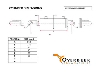 Hydraulics Atlas - Lifting cylinder/Hubzylinder/Hefcilinder: picture 4