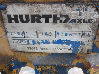 Axle and parts for Construction machinery Hurth 302/171/168 - Axle/Achse/As: picture 3