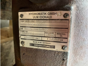 Hydraulics Hydromatik A7V80LV20LZF0D - Liebherr L 541 - Drive pump: picture 2