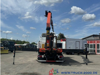 Dropside/ Flatbed truck, Crane truck MAN TGS 26.400 PK 23002 mit Jib 23m Hakenhöhe 237TKM: picture 2