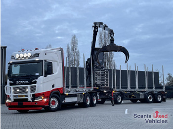 Timber truck SCANIA R 650