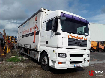 Curtain side truck MAN TGA 18.440
