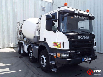 Concrete mixer truck SCANIA P