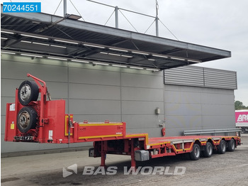Low loader semi-trailer MEUSBURGER