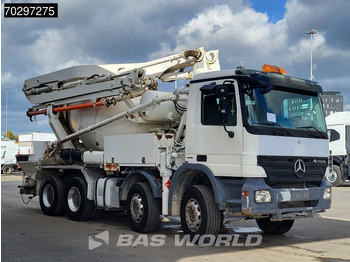 Concrete mixer truck Mercedes-Benz Actros 3241 8X4 7m3 Putzmeister TMM 21-3 Mixer Big-Axle Steelsuspension 3-Pedals Euro 4: picture 3 Concrete mixer truck Mercedes-Benz Actros 3241 8X4 7m3 Putzmeister TMM 21-3 Mixer Big-Axle Steelsuspension 3-Pedals Euro 4: picture 3
