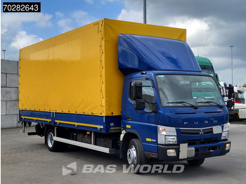 Box truck Mitsubishi 7C18 4X2 7.5tons Curtainsides Ladebordwand Automatic Euro 6: picture 3