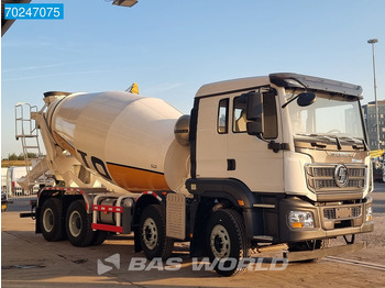 New Concrete mixer truck SHACMAN M3000 S 8X4 NEW! 8m3 Liebherr Mixer Big-Axle Steelsuspension: picture 3