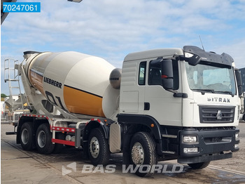 New Concrete mixer truck Sitrak G5 350 8X4 NEW! 8m3 Liebherr Mixer Big-Axle Steel Suspension: picture 3