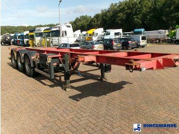 Container transporter/ Swap body semi-trailer Burg 3-axle container chassis 20,30 ft + ADR: picture 2