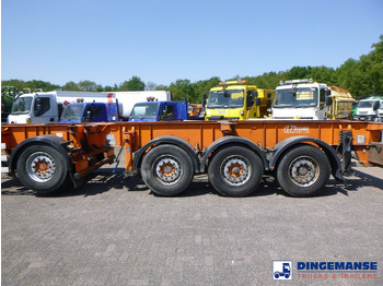 Container transporter/ Swap body semi-trailer Dennison 4-axle container combi trailer (3 + 1 axles) 20-30-40-45 ft: picture 5