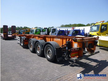 Container transporter/ Swap body semi-trailer Dennison 4-axle container combi trailer (3 + 1 axles) 20-30-40-45 ft: picture 3