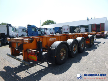 Container transporter/ Swap body semi-trailer Dennison 4-axle container combi trailer (3 + 1 axles) 20-30-40-45 ft: picture 4