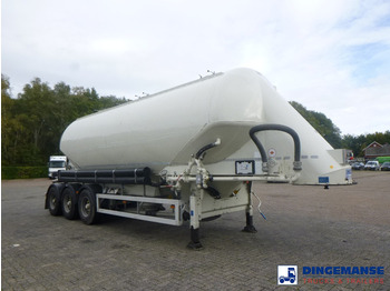 Tanker semi-trailer Feldbinder Powder tank alu 40 m3 / 1 comp + compressor: picture 2