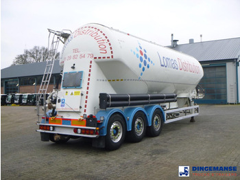 Tanker semi-trailer Feldbinder Powder tank alu 50 m3 / 1 comp: picture 4