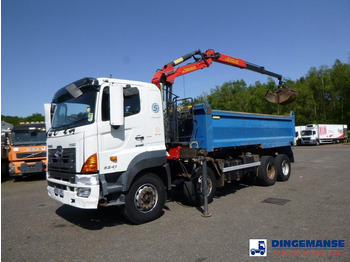 Crane truck Hino FY1EUKA RHD + Palfinger E120L + grapple: picture 5 Crane truck Hino FY1EUKA RHD + Palfinger E120L + grapple: picture 5