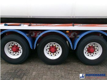 Tanker semi-trailer Lakeland Fuel tank alu 42.8 m3 / 6 comp + pump: picture 5