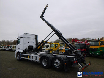 Hook lift truck Mercedes-Benz Actros 2843 6x2 Hyva container hook 20t: picture 3