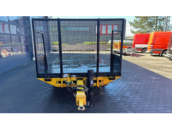 Dropside/ Flatbed trailer Blomenröhr 2-Achs Plattform SDAH 8,5T: picture 4