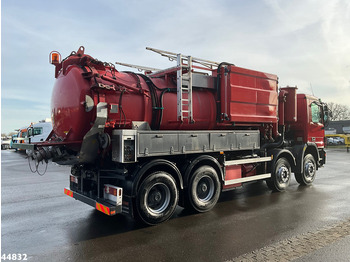 Vacuum truck Mercedes-Benz Actros 4141 8x4 Kroll Saug/Spul aufbau: picture 4