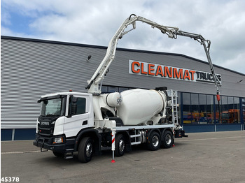 Concrete pump truck SCANIA P 450