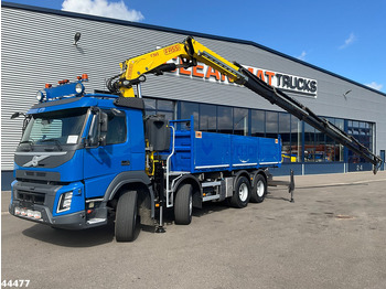 Tipper, Crane truck Volvo FMX 540 8x4 Euro 6 Fassi 36 Tonmeter laadkraan: picture 2