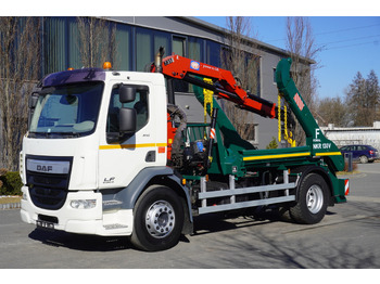 Skip loader truck DAF LF