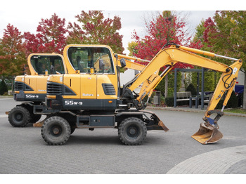 Excavator Hyundai Robex 55W-9 Wheeled Excavator 5.5t / 2pcs: picture 3
