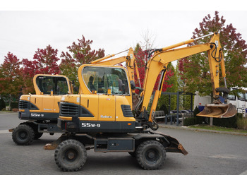 Excavator Hyundai Robex 55W-9 Wheeled Excavator 5.5t / 2pcs: picture 4