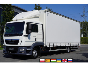 Curtain side truck MAN TGL
