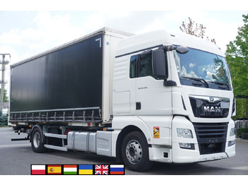 Curtain side truck MAN TGX