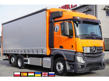 Leasing of MERCEDES-BENZ Actros 2545 6×2 MP5 / FULL ADR / Curtainsider 17 EPAL MERCEDES-BENZ Actros 2545 6×2 MP5 / FULL ADR / Curtainsider 17 EPAL: picture 1