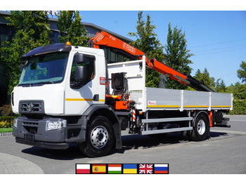 Dropside/ Flatbed truck RENAULT C 320