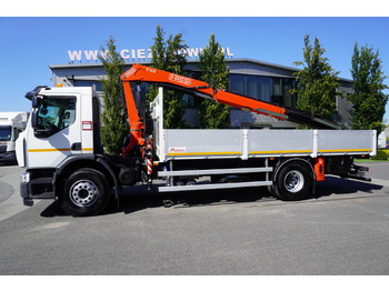Crane truck RENAULT C320 P 4x2 / FASSI crane 6.2 T / range 10 m / Flatbed 15 EPAL / 50 tho. km!: picture 2 Crane truck RENAULT C320 P 4x2 / FASSI crane 6.2 T / range 10 m / Flatbed 15 EPAL / 50 tho. km!: picture 2