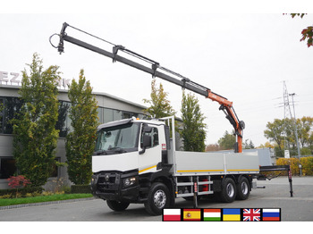 Crane truck RENAULT C 380