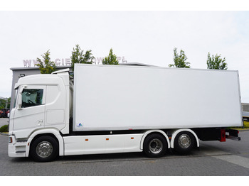 Refrigerated truck SCANIA R500 / Lecapitaine refrigerator / Carrier Supra 950 / steered 3rd axle: picture 2