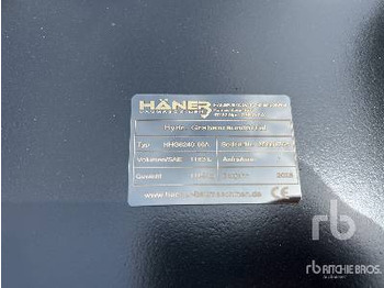 New Excavator bucket HAENER HHG8240-00A 2400 mm Hydraulic Tilting Tilt ...: picture 5
