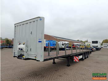 Dropside/ Flatbed semi-trailer KRONE SD