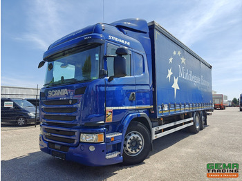 Curtain side truck SCANIA G 410
