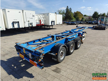 Container transporter/ Swap body semi-trailer VAN HOOL